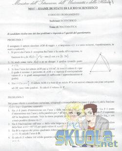 Soluzioni seconde prove articolo
