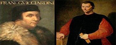 vedi gli appunti sul confronto tra Machiavelli e Guicciardini machiavelli e guicciardini a confronto