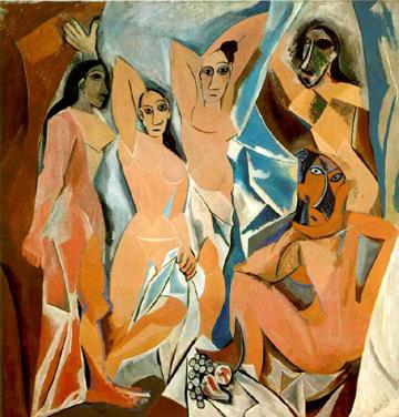 Pablo Picasso - Les demoiselles d'Avignon articolo