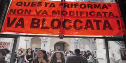 occupazioni contro riforma universitaria