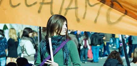 manifestazioni contro riforma Gelmini