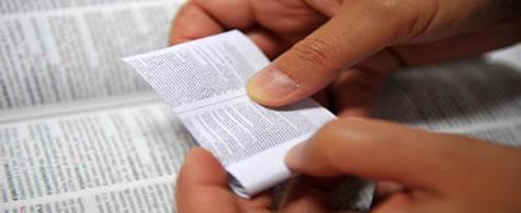 Come copiare la versione dal vocabolario