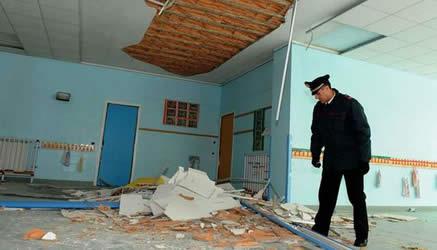 Nuovo crollo al Darwin, studiare è pericoloso?