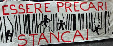 manifestazione dei precari