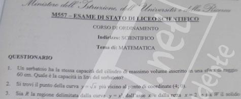 osservatorio seconda prova