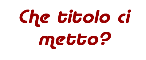 Con Skuola.net trovi il titolo per la tua tesina