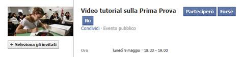 tutorial prima prova