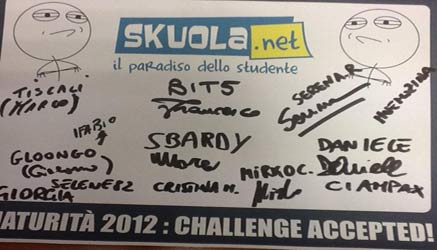 maturità 2012 tracce e soluzione in tempi da record
