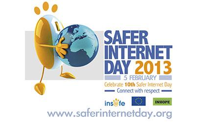 il safer internet day 2013 ha lo scopo di incoraggiare i ragazzi ad essere rispettosi anche quando connessi alla rete