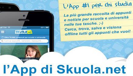 skuola.net è tra le prime 5 app della