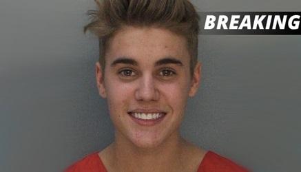 Bieber finisce in manette per guida in stato d'ebbrezza e corse illegali