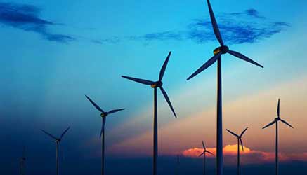 la forza del vento offre energia a milioni di famiglie