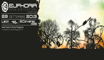 Euphoria open air festival in provincia di Varese il 29 settembre 2013