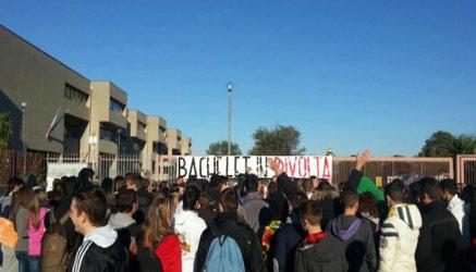 occupazione Itc Bachelet di Roma