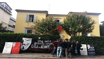 occupazione stabile a Bologna studenti universitari e rettorato occupato simbolicamente a Palermo