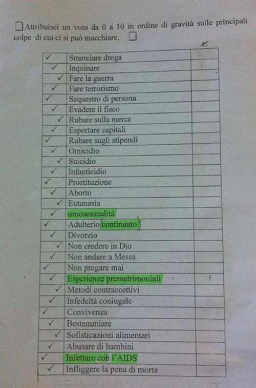foto questionario