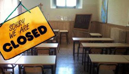 scuola resta chiusa per neve: ma l'ordinanza è una creazione degli studenti