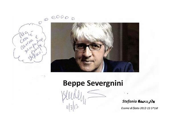 tesina su beppe severgnini
