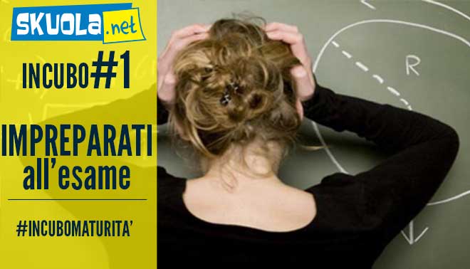 maturita nightmare: sognano 2 studenti su 7