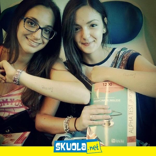 Facce da test ingresso: fotoracconto
