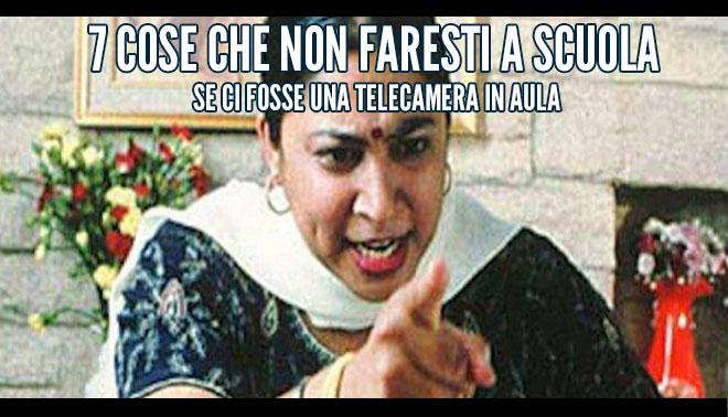 7 cose che non faresti mai se la scuola fosse in streaming