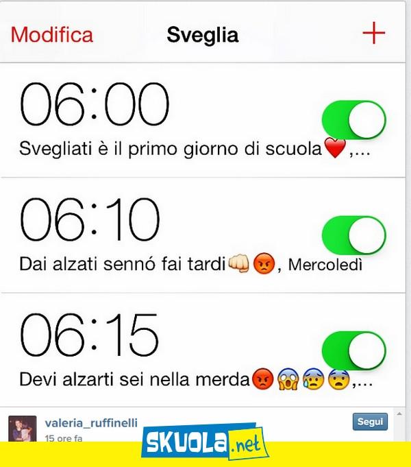 facce da primo giorno di scuola: ecco la gallery