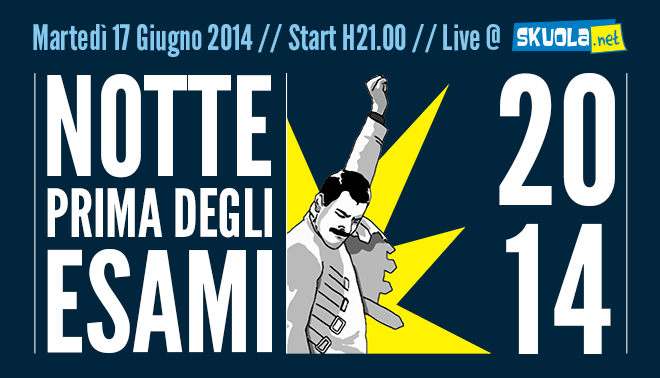 Notte prima degli esami: se non dormi c'è l'evento di Skuola.net