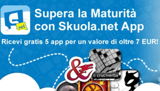 Skuola.net ti aiuta con la maturità e ti regala 7 Euro di App!