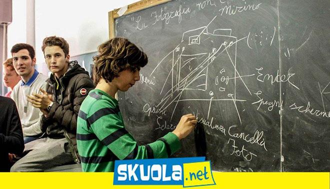 foto di autogestione al liceo scientifico Newton
