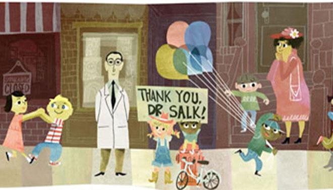 Auguri Jonas Salk, l'eroe di milioni di bambini