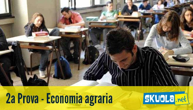 seconda prova maturità 2014 economia agraria