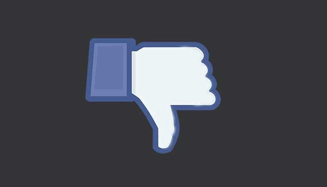 Facebook: arriva il “Non mi piace”