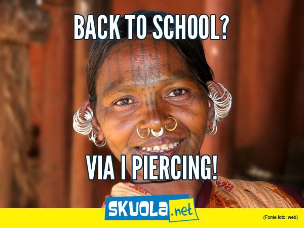  Back to school: 5 look da evitare, i piercing