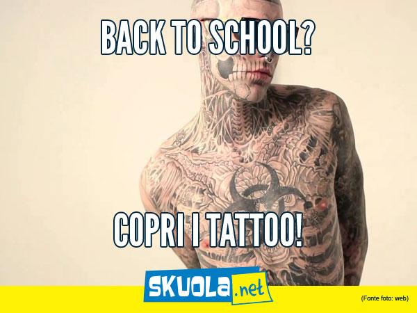  Back to school: 5 look da evitare, i tattoo