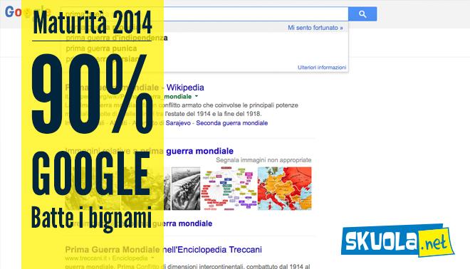  esami di maturit&agrave; 2014: lo studio si fa social, 90% usa google