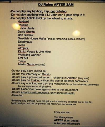 After a Las Vegas? Le regole del buon DJ