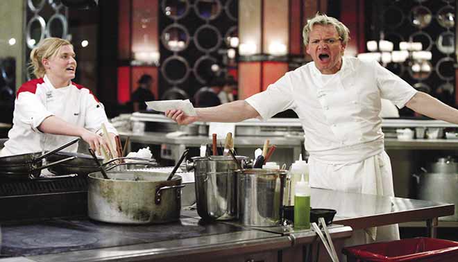 Studenti alla Gordon Ramsay salvano mense da incubo