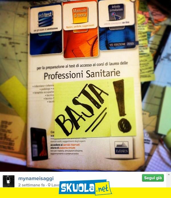 test ingresso professioni sanitarie, la top ten dei disperati: basta