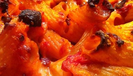 ricetta per studenti pasta radicchio e scamorza