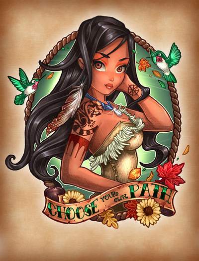 Pin up tattoo...da favola articolo