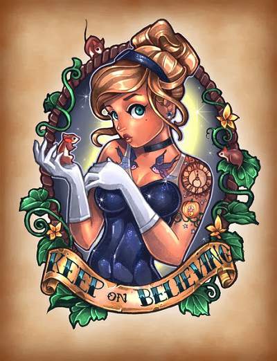 Pin up tattoo...da favola articolo