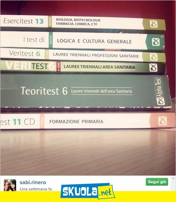 test ingresso professioni sanitarie, la top ten dei disperati: libri