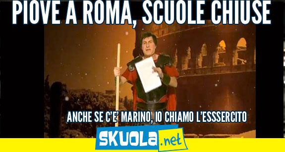 Allerta meteo: scuole chiuse a Roma e...