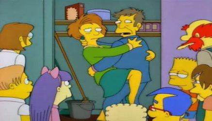 Prof, amore a scuola come Edna e Skinner