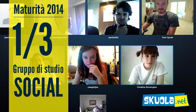  esami di maturit&agrave; 2014: lo studio si fa social, 1 su 3 studia sui social