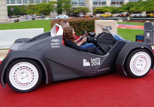 Ecco la prima auto 3D, stampata in 44 ore