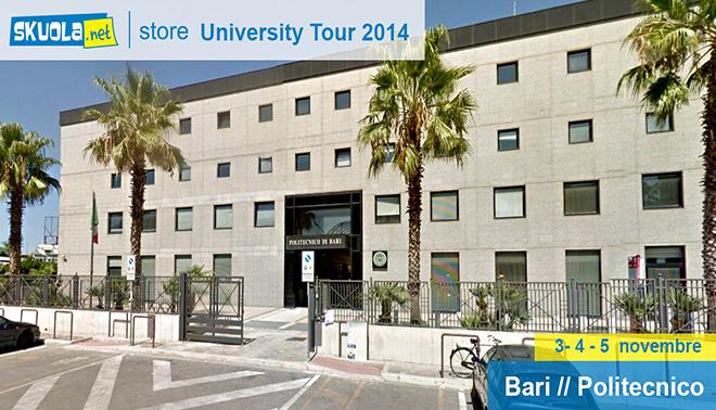 Tour delle università: a Bari a caccia di talenti