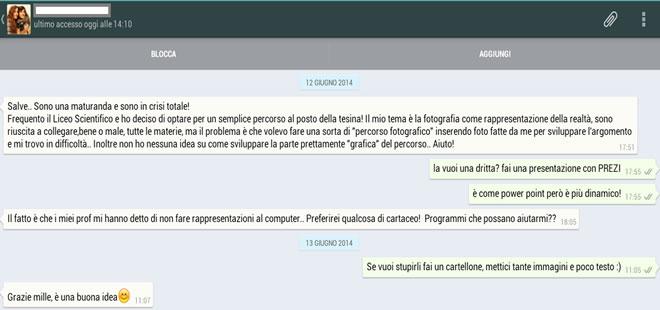 esami di maturità 2014: twitter e whatsapp per chiederci aiuto