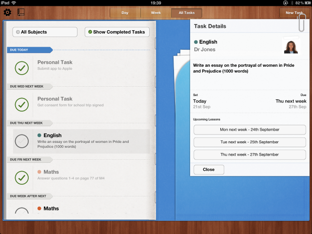 App per studenti: Student Planner articolo