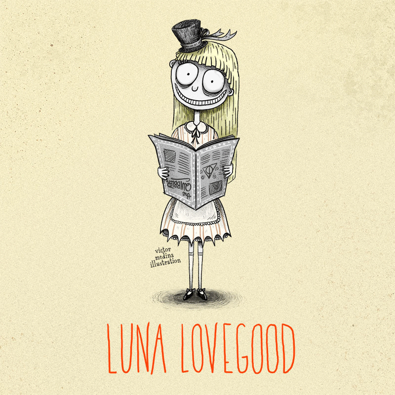 I personaggi principali di Harry Potter se fossero disegnati da Tim Burton articolo